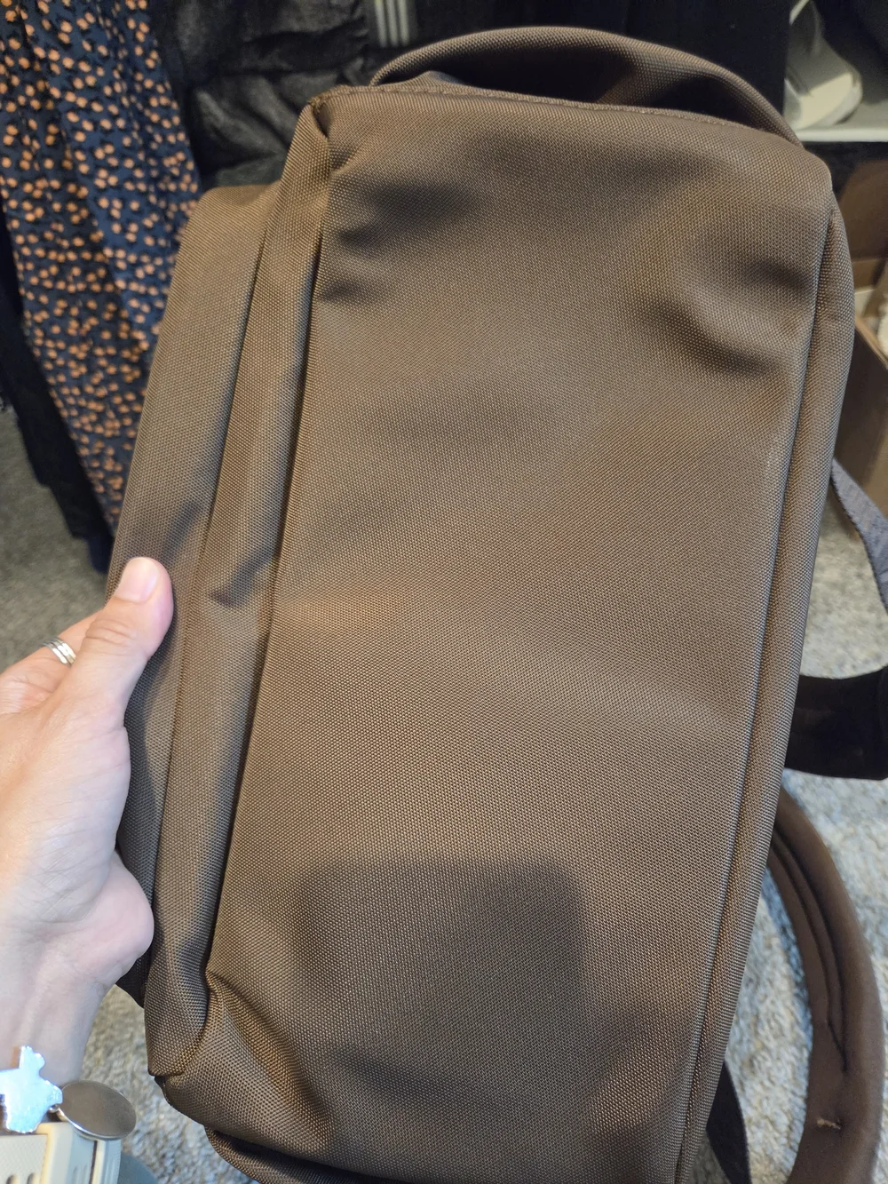 Itzy Ritzy Belong Brown Travel Backpack
